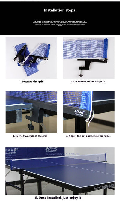 Soporte Universal para Red de Tenis de Mesa con Pinza Reforzada Grande - Image 10
