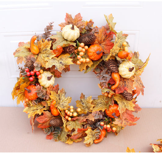 Guirnalda Otoñal con Hojas y Calabazas - Decoración de Otoño e Invierno - Image 16