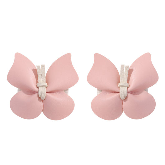 Hebillas Infantiles de Cuero PU con Diseño de Mariposa - Image 8
