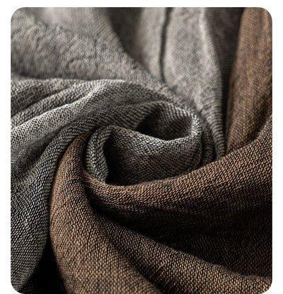 Bufanda de Algodón Puro Estilo Casual Otoño Invierno - Image 25