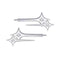 Star Edge Clip 2 Pieces