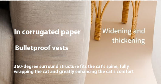 Rascador Circular Grande para Gatos - Tablero Resistente e Integrado - Image 15