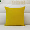 Funda de Almohada Terciopelo Color Sólido Larga