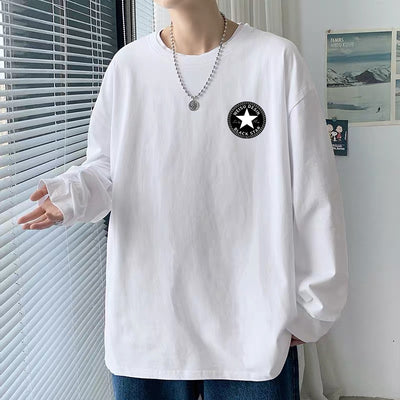 Ropa Suelta Otoñal para Hombre Talla Grande Estudiante - Image 19