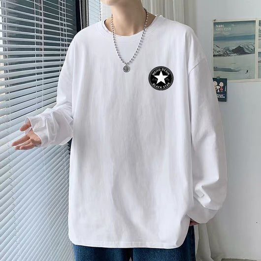 Ropa Suelta Otoñal para Hombre Talla Grande Estudiante - Image 19