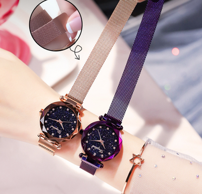 Reloj Magnético Impermeable Cielo Estrellado para Mujer - Image 11