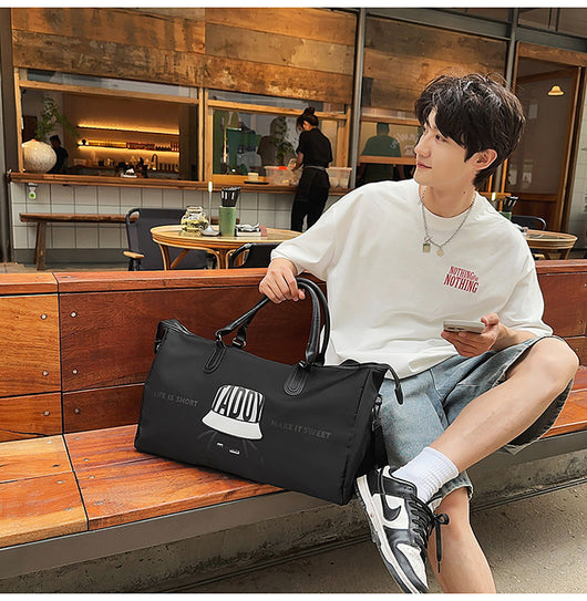 Bolsa de Viaje para Hombre 2025 Gran Capacidad con Separación Seco-Húmedo Fitness - Image 20