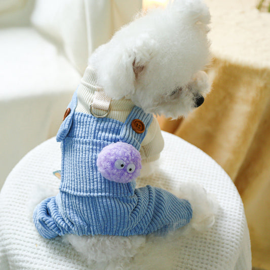 Ropa para Mascotas - Overol Cómodo para Perros y Gatos