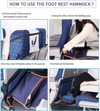Reposapiés Inflable Ergonómico para Viajes y Descanso - Image 6