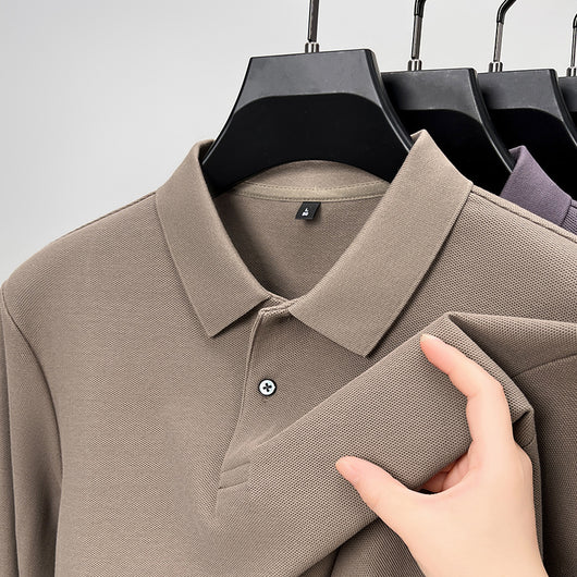 Camisa Polo Ejecutiva Manga Larga con Solapa - Image 10