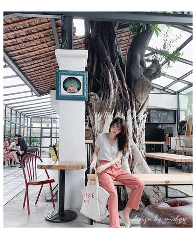 Conjunto Coreano Verano: Short Ajustado + Blusa Escote V - Image 19