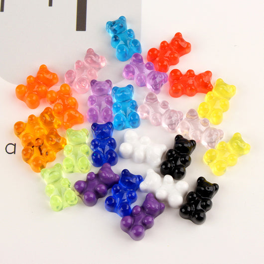 Resina Transparente para Accesorios DIY - Ositos de Gelatina para Aretes y Collares - Image 13