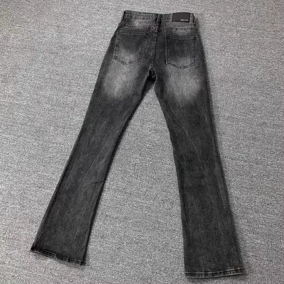 Pantalones Vaqueros Desgastados para Hombre con Efecto Bronceado y Micro-elasticidad - Image 11