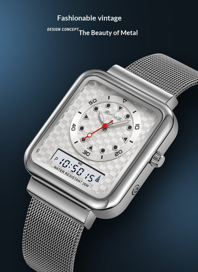 Reloj Empresarial Multifunción con Tecnología Electrónica para Hombre - Image 20