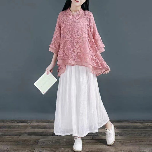 Blusa Retro Zen de Inspiración China para Mujer - Image 6