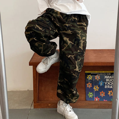 Pantalones de Trabajo Camuflaje Mujer Corte Recto Holgado - Image 20