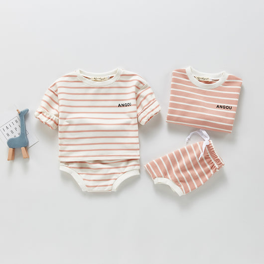 Conjunto Deportivo de Dos Piezas con Rayas y Mangas Largas - Image 3