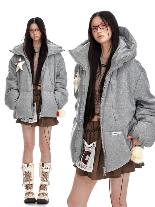 Chaqueta de Plumón de Pato Blanco 90% para Mujer - Diseño Premium - Image 12