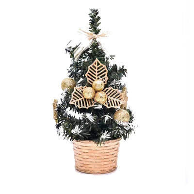 Árbol Navideño Miniatura PVC con Luces LED para Escritorio - Image 12