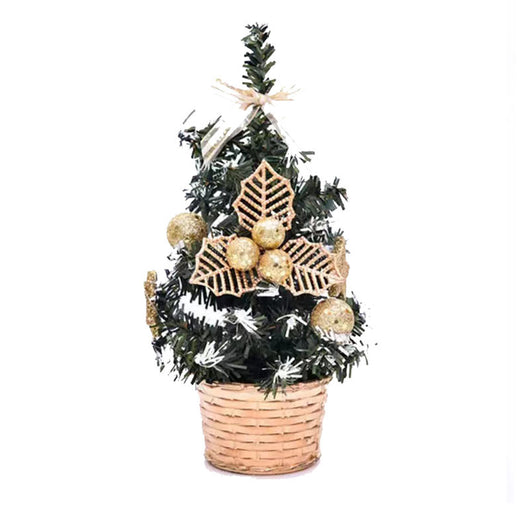 Árbol Navideño Miniatura PVC con Luces LED para Escritorio - Image 12