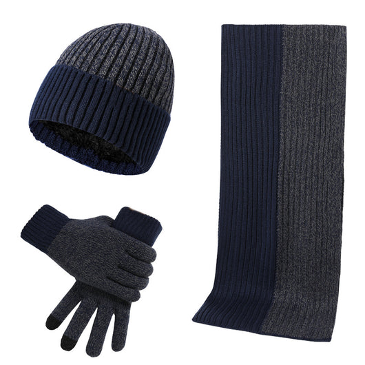 Conjunto Invernal de Gorro, Bufanda y Guantes Acolchados para Hombre - Image 15