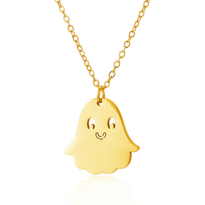 Collar con Dije de Calabaza y Fantasma para Halloween - Image 10