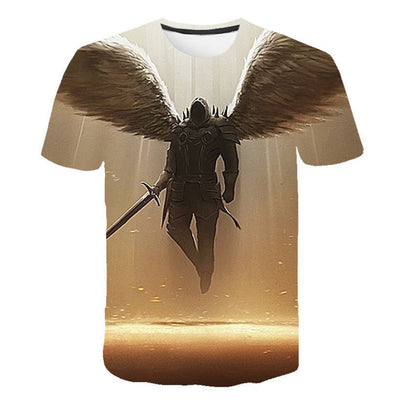 Playera Hombre Estampado 3D Digital - Talla Europea - Image 21