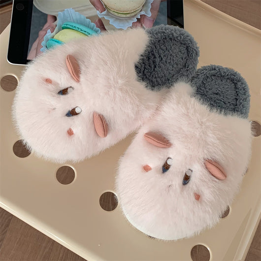 Pantuflas de Algodón con Diseño Cartoon para Estudiantes - Invierno - Image 3