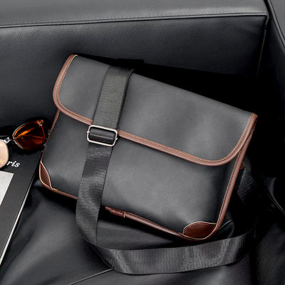 Bolso de Hombro Cuadros Piel Auténtica Estilo Urbano - Image 24