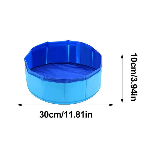 Piscina Plegable para Mascotas con Juguetes Vinílicos - Image 9