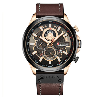 Reloj Multifuncional con Calendario y Correa Resistente al Agua para Hombre - Image 26