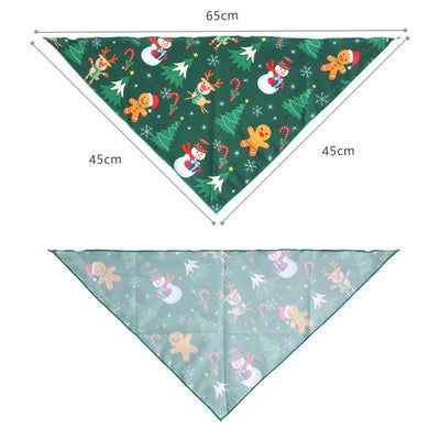 Traje Navideño para Mascotas con Sombrero y Pañoleta Triangular - Image 8