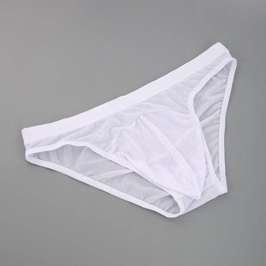 Calzoncillos Tipo Malla Transparente para Hombre con Bolsa Realzada - Image 11