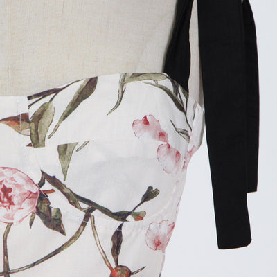 Vestido Cintura Ajustable con Cordones y Estampado Teñido - Image 8