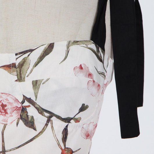 Vestido Cintura Ajustable con Cordones y Estampado Teñido - Image 8