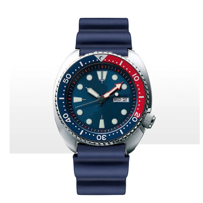 Reloj de Acero Bicolor con Banda Rotativa y Movimiento de Cuarzo - Image 12