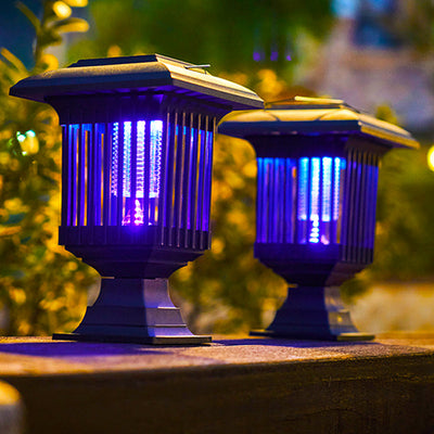 Lámpara Antimosquitos Solar Exterior con Control de Luz y Protección Impermeable - Image 13