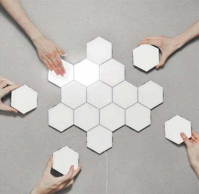 Lámpara Hexagonal Quantum Touch - Decoración LED para Pared - Image 6