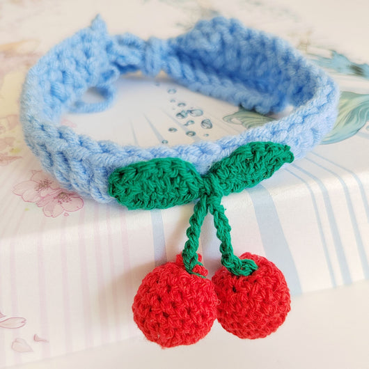 Collar de Lana Tejido a Mano para Gatos - Silencioso y Cómodo - Image 10