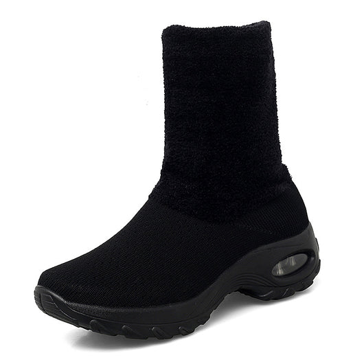 Botas de Nieve Altas en Terciopelo - Cálidas y Ligeras - Image 3