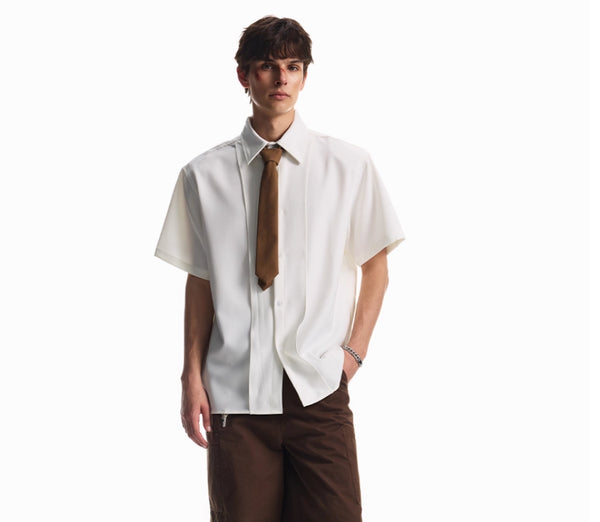 Camisa Unisex con Hombreras Acolchadas Desmontables