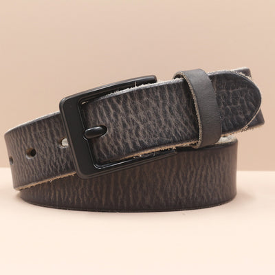 Cinturón de Cuero Premium Estilo Coreano con Hebilla de Perno para Hombre - Image 17