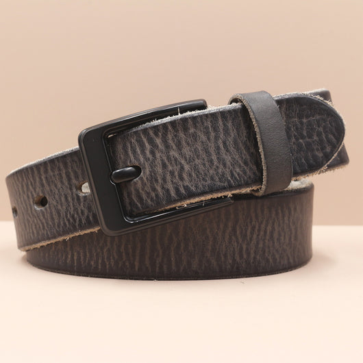 Cinturón de Cuero Premium Estilo Coreano con Hebilla de Perno para Hombre - Image 17