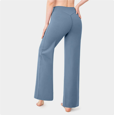 Pantalones de Yoga Rectos Holgados para Mujer - Image 10