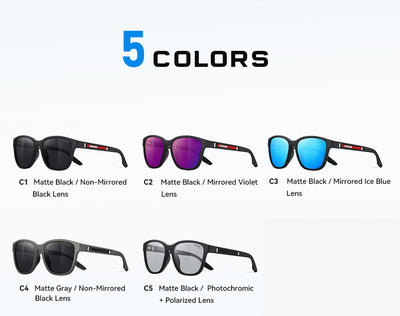Gafas de Sol Deportivas con Protección UV y Bisagras de Metal - Image 26