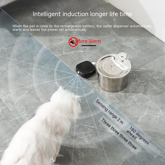 Bebedero Automático para Gatos con Carga Inalámbrica Inteligente - Image 7