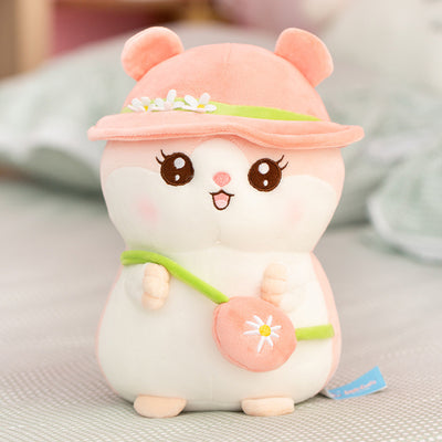 Adorable Peluche de Hámster Veraniego - Muñeco Suave para Dormir y Abrazar - Image 13