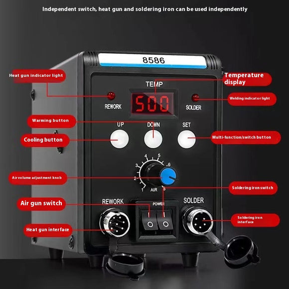 Adjustable Heat Gun with Constant Temperature for Mobile Phone Repair