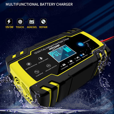Cargador Automático Digital 12V-24V 8A con Pantalla LCD - Image 12
