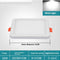 Square Blanco Light 20Watts